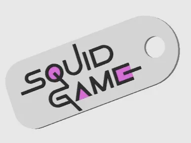 Porte clef squid Game 