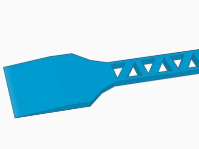 3D printer bed scraper