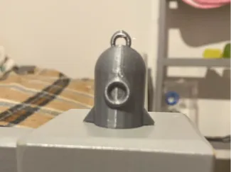 Keychain Bubble Rocket