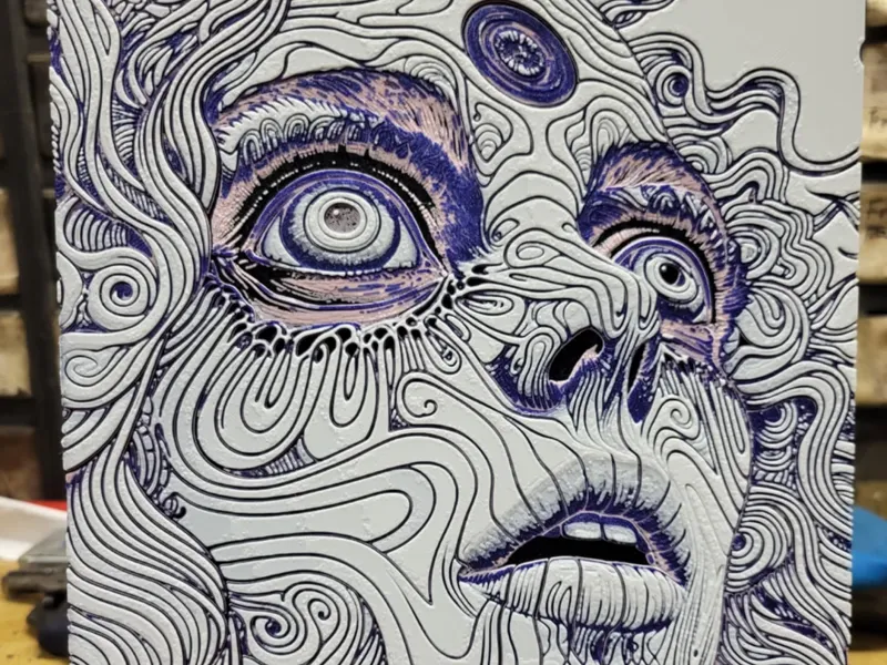 Psychedelic Lady Hueforge