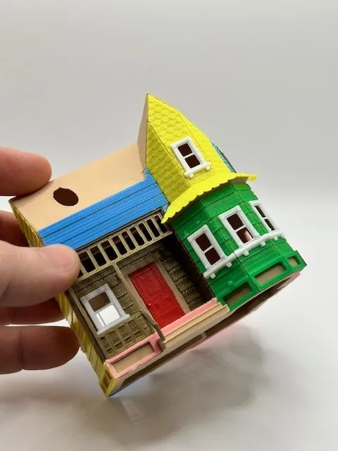 Up House levitating or non-levitating - Free 3D Print Model - MakerWorld