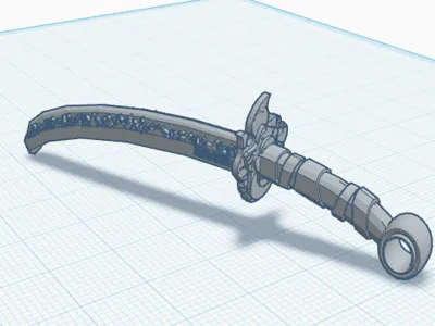 Rengoku's Katana Keychain