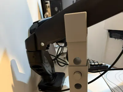 monitor arm support