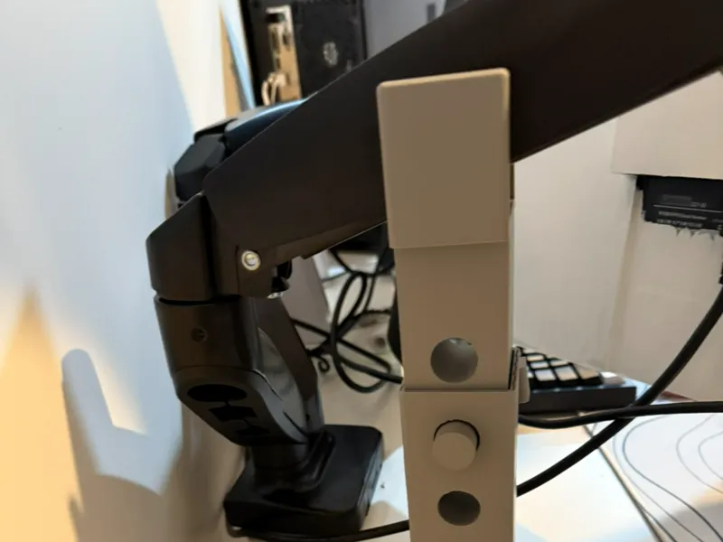 monitor arm support