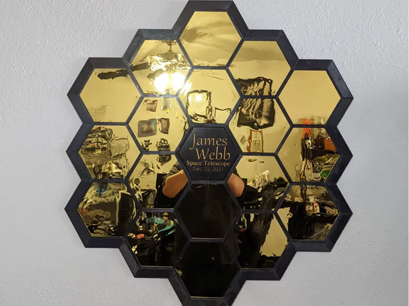 James Webb Telescope Mirror