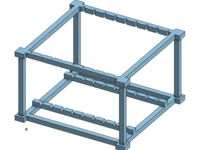 5" x 3.75"" Standard Film Drying Rack