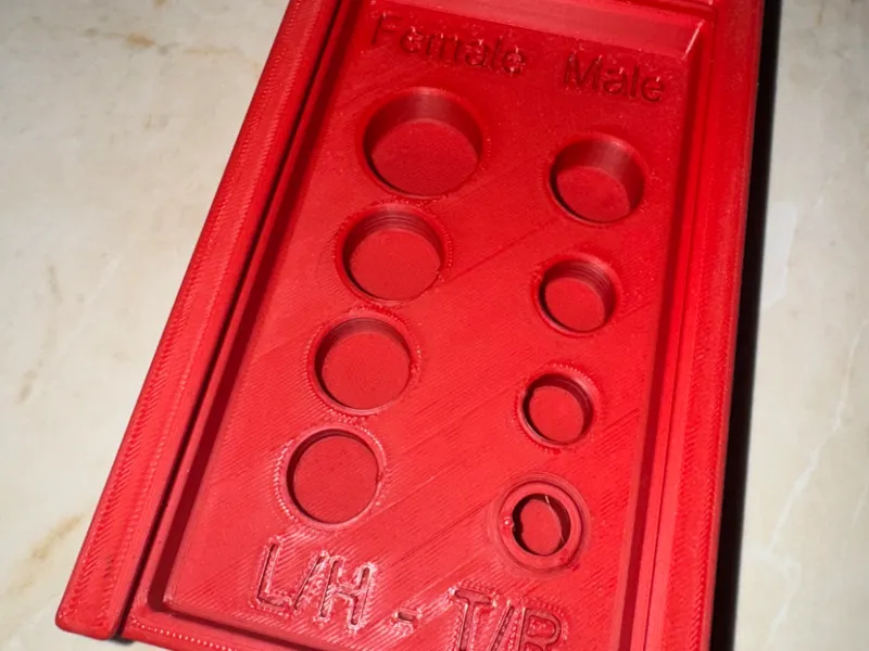 Blanking cap box