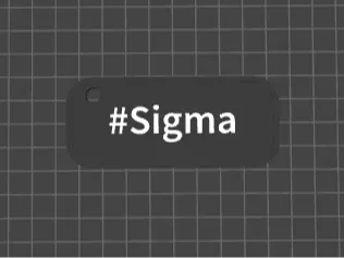 Pendant #Sigma