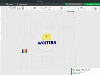 Wolters Bier Untersetzter