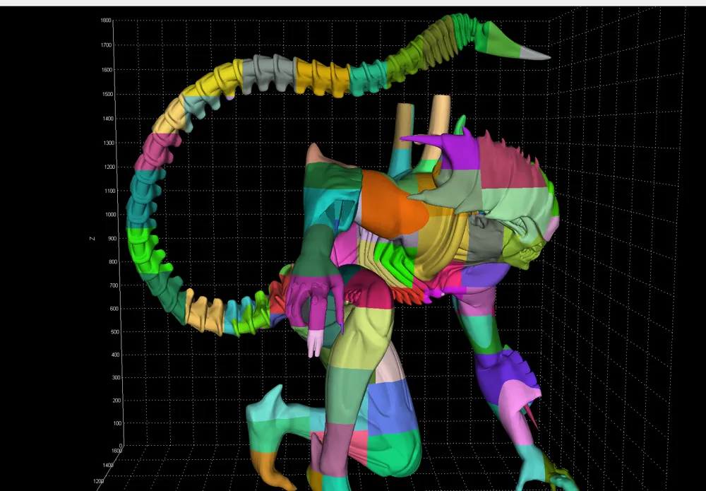 Life-Size Alien Xenomorph 3D Model by Ryan MakerWorld: Download Free 3D ...