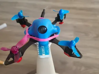 Toothpick drone frame