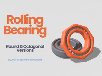 50mm Rolling Bearing (Round & Octagonal Versions) 