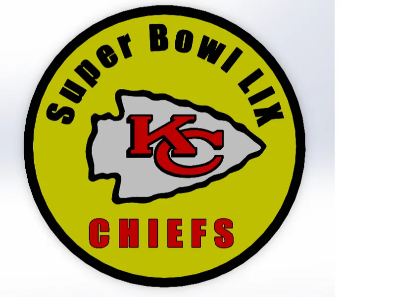 KC Chiefs Coaster