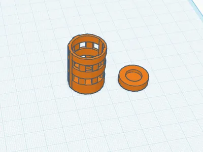 Floating pen stand