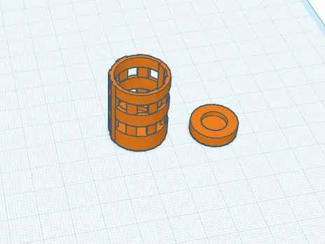 Floating pen stand