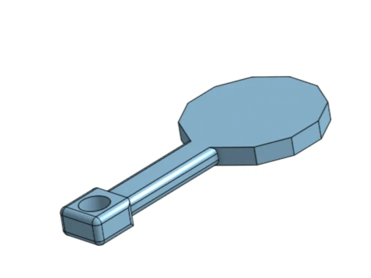 Shopping coin keyring for Trolley