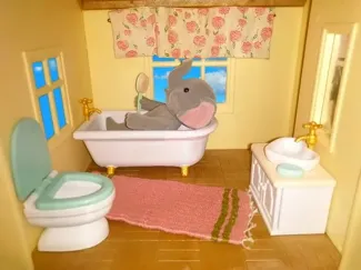 迷你家具卫生间系列4水龙头