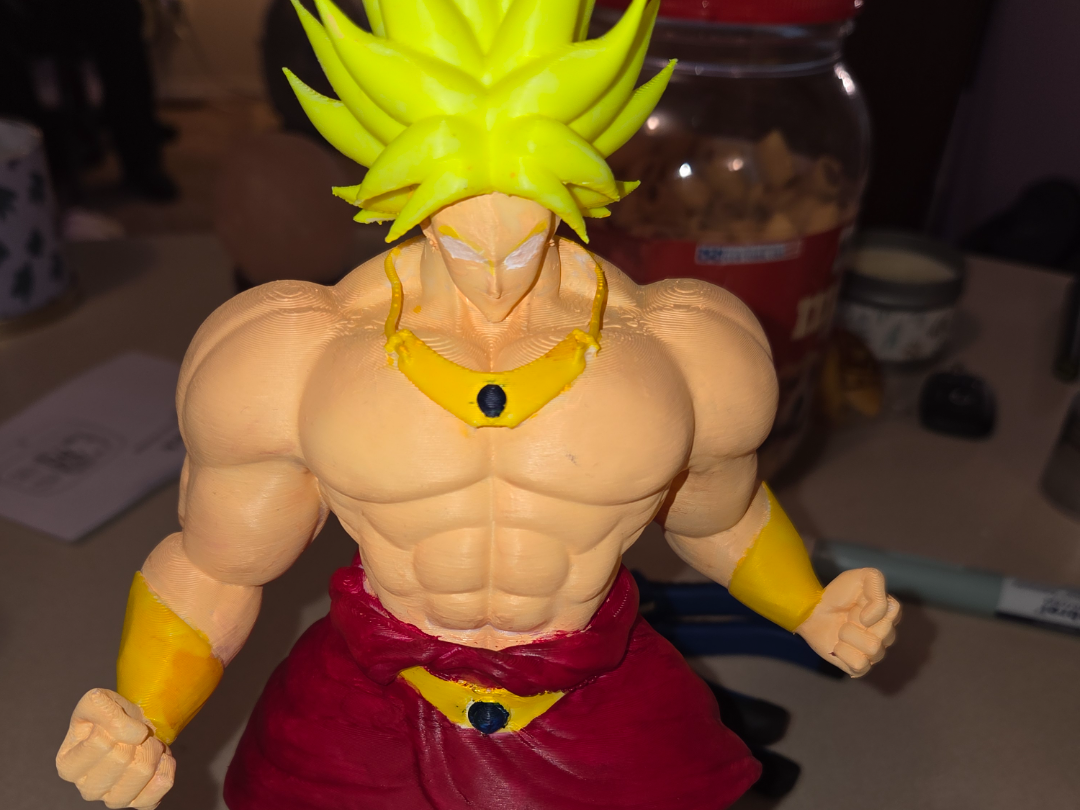 3Dプリント 超ブロリーZ ドラゴンボール3Dモデル - 無料3Dモデル