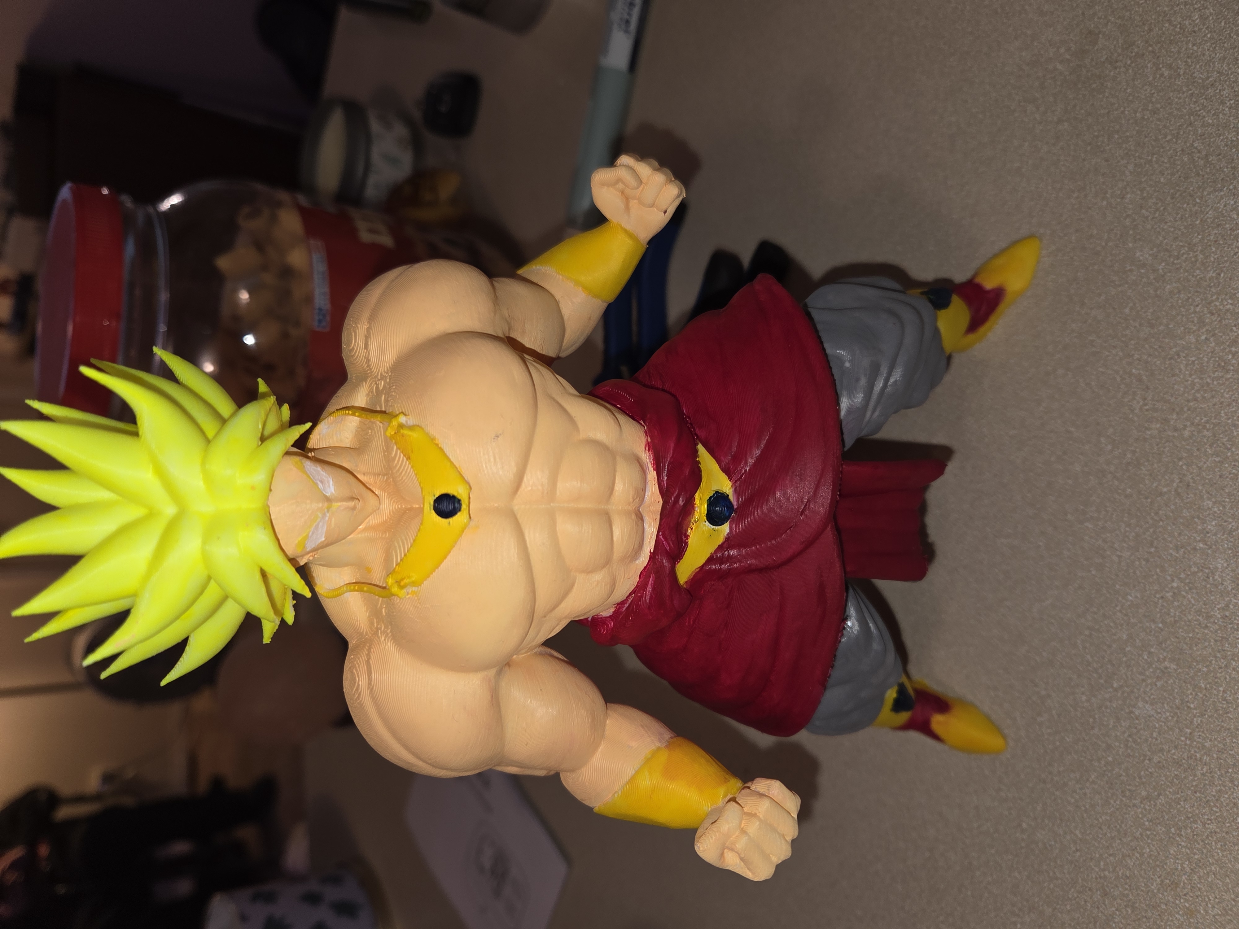 3Dプリント 超ブロリーZ ドラゴンボール3Dモデル - 無料3Dモデル