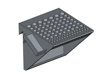 Screwdriver rack with French Cleat