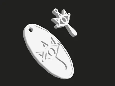 Zelda keychain