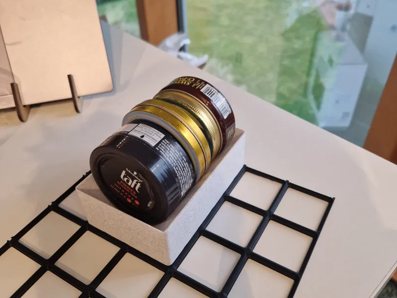 zylinder / cream / nivea /...  holder Gridfinity 