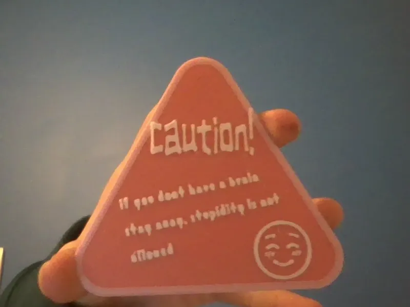 if you dont have a brain stay away 