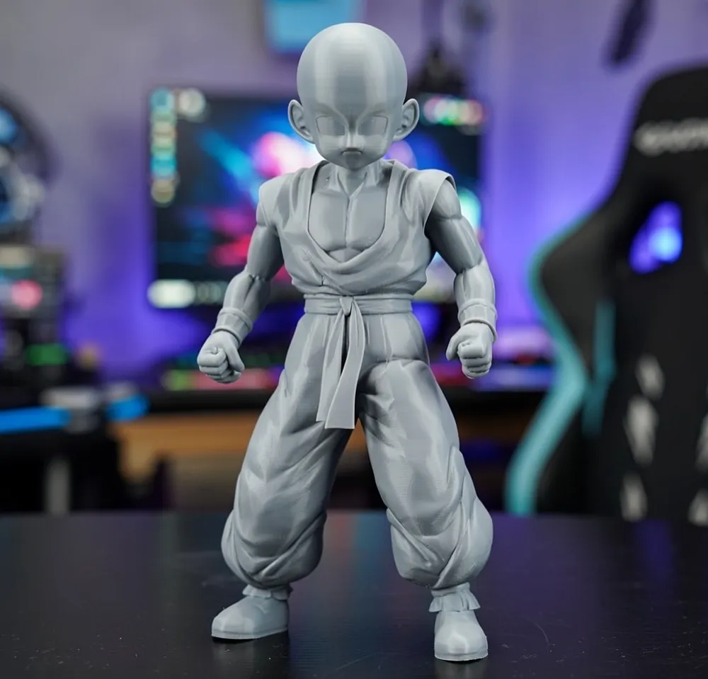 3Dプリント ドラゴンボール クリリン 3Dモデル - 無料3Dモデル -MakerWorld