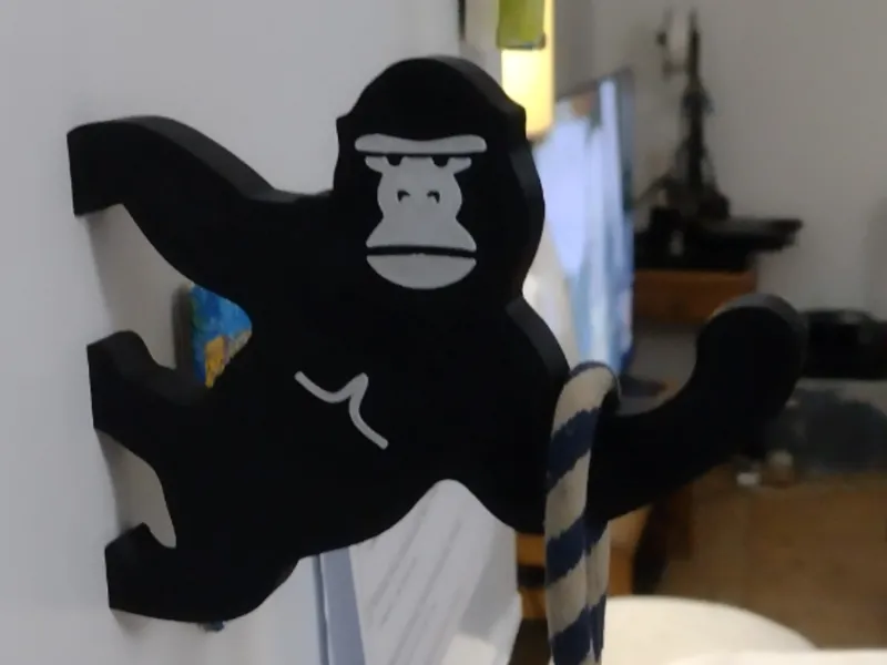 Gorilla Keychain