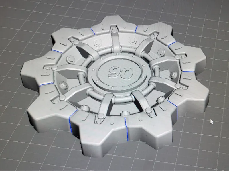 Fallout Vault Door 90