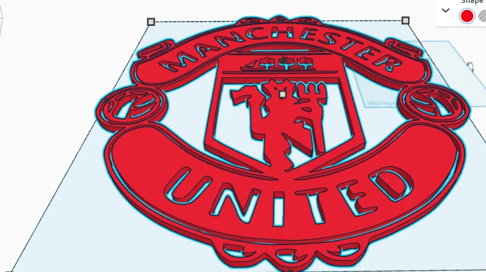 manchester united wall art by gunna MakerWorld: Download Free 3D Models