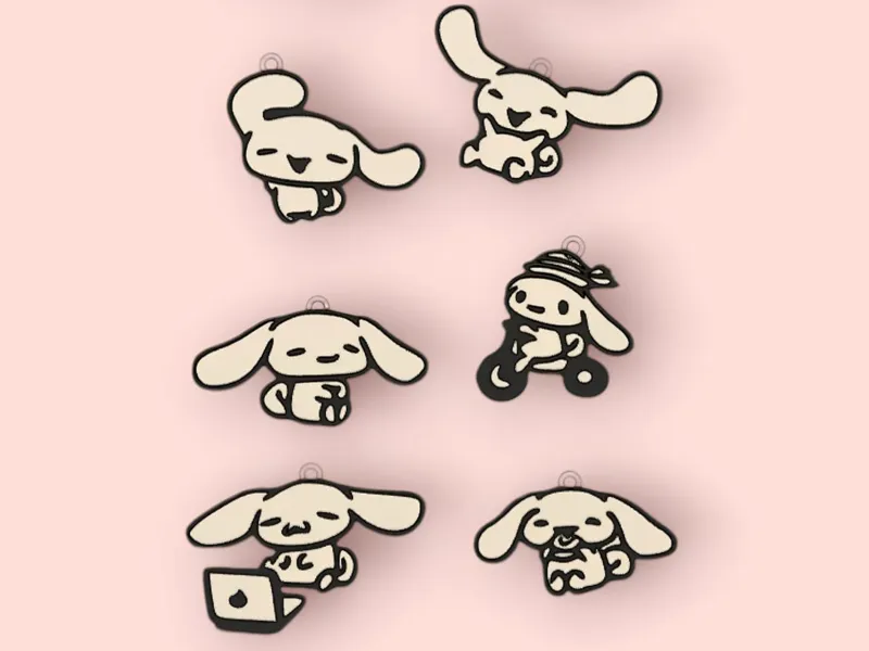 Llaveros de Cinnamoroll