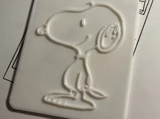 Snoopy card