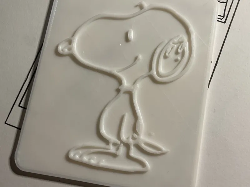 Snoopy card