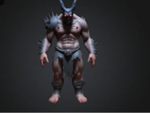 cyclops monster figurine