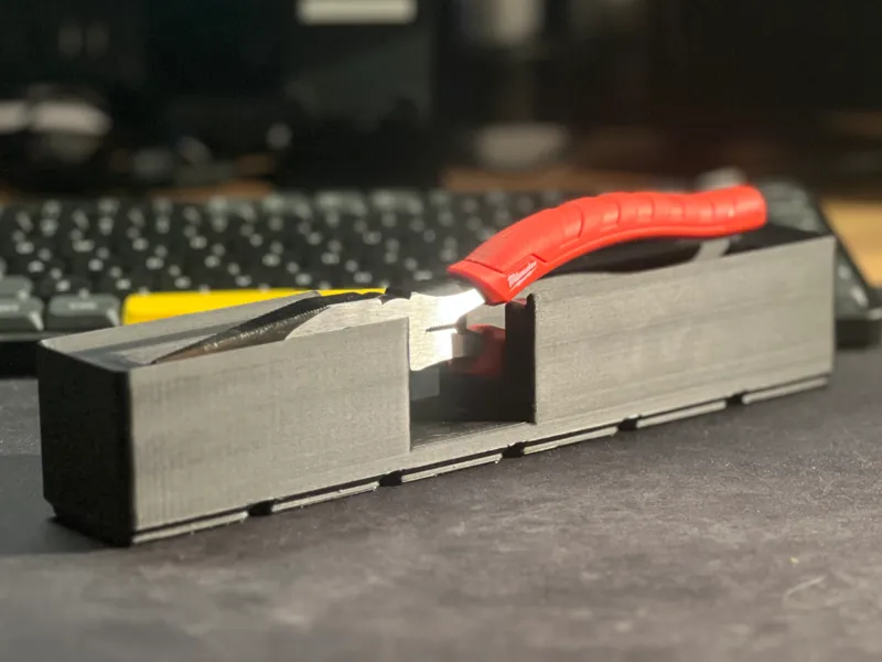 Gridfinity Long Nose Pliers Tray