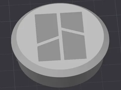 Circular Thermometer Dummy