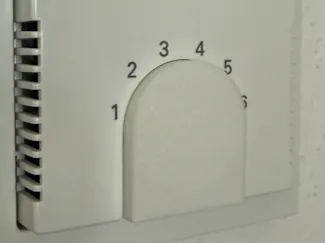 Abdeckung für Busch-Jäger Raumthermostat
