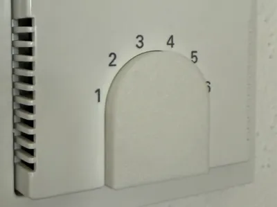 Cover for Busch-Jäger room thermostat