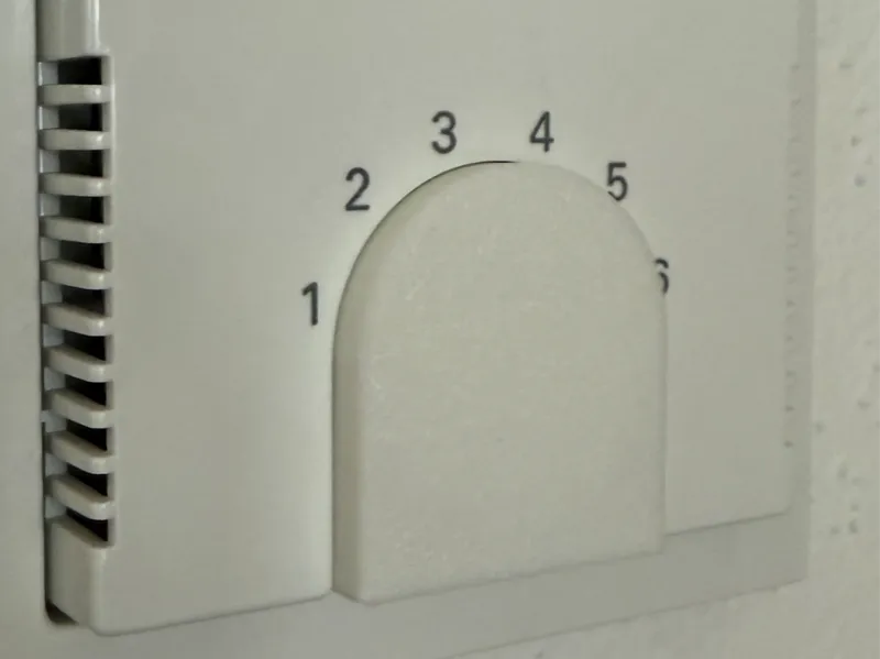 Abdeckung für Busch-Jäger Raumthermostat