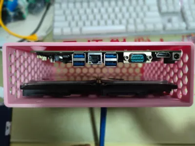 Monolithic Dual-Bay NAS Chassis