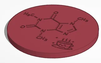 Caffeine Coaster