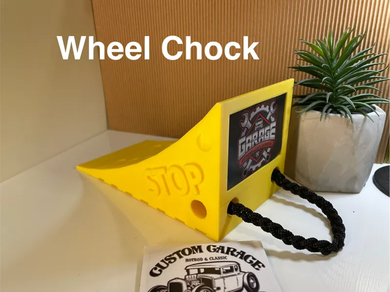 Wheel chock with better grip