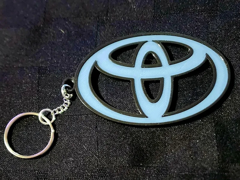 Toyota Logo Keychain