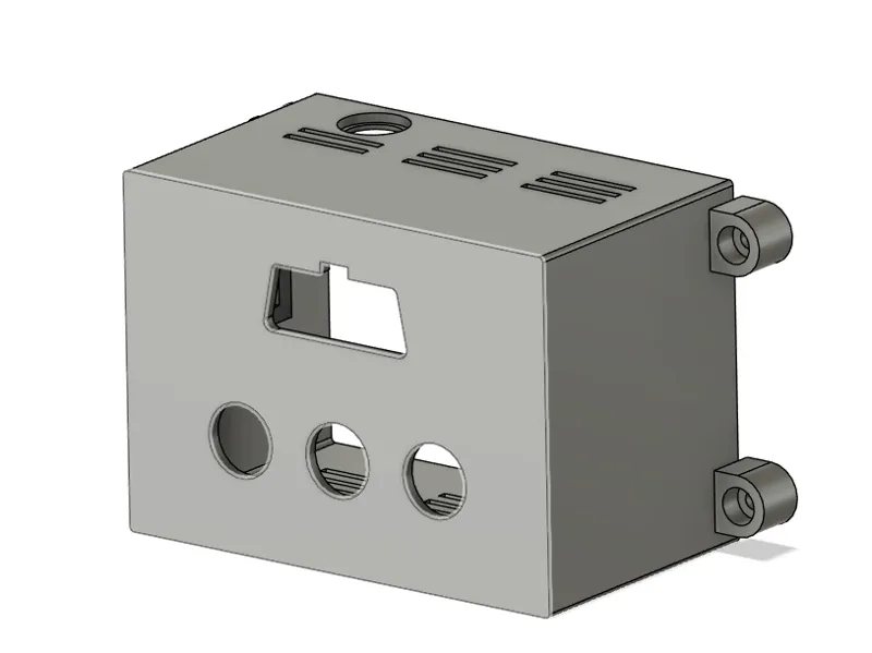 Case para arduino com tampa OBDII
