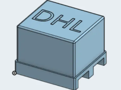 Paket für Siku DHL LKW
