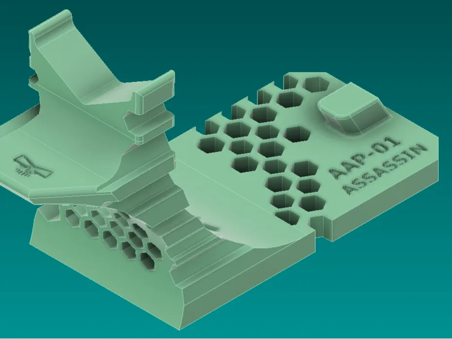 AAP01 GUN STAND - Free 3D Print Model - MakerWorld