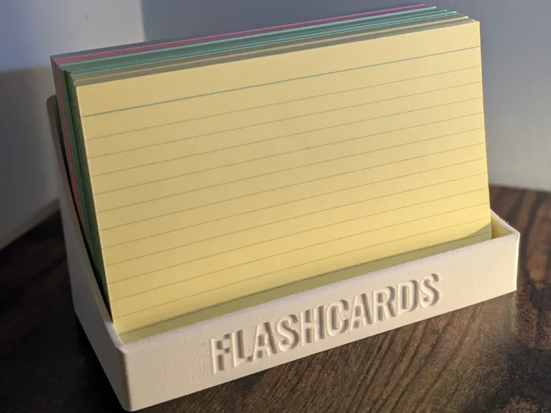 Flashcard Holder / Organiser