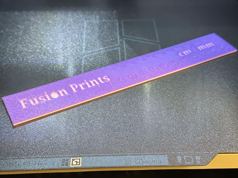 20cm (200mm) Ruler- Fusion Prints