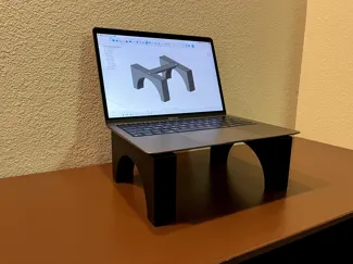 Parametric Monitor/Laptop Stand